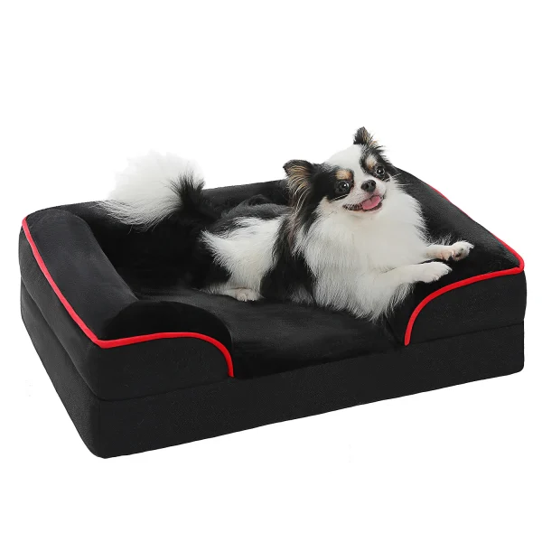 Large Dog Bed with Removable Cover